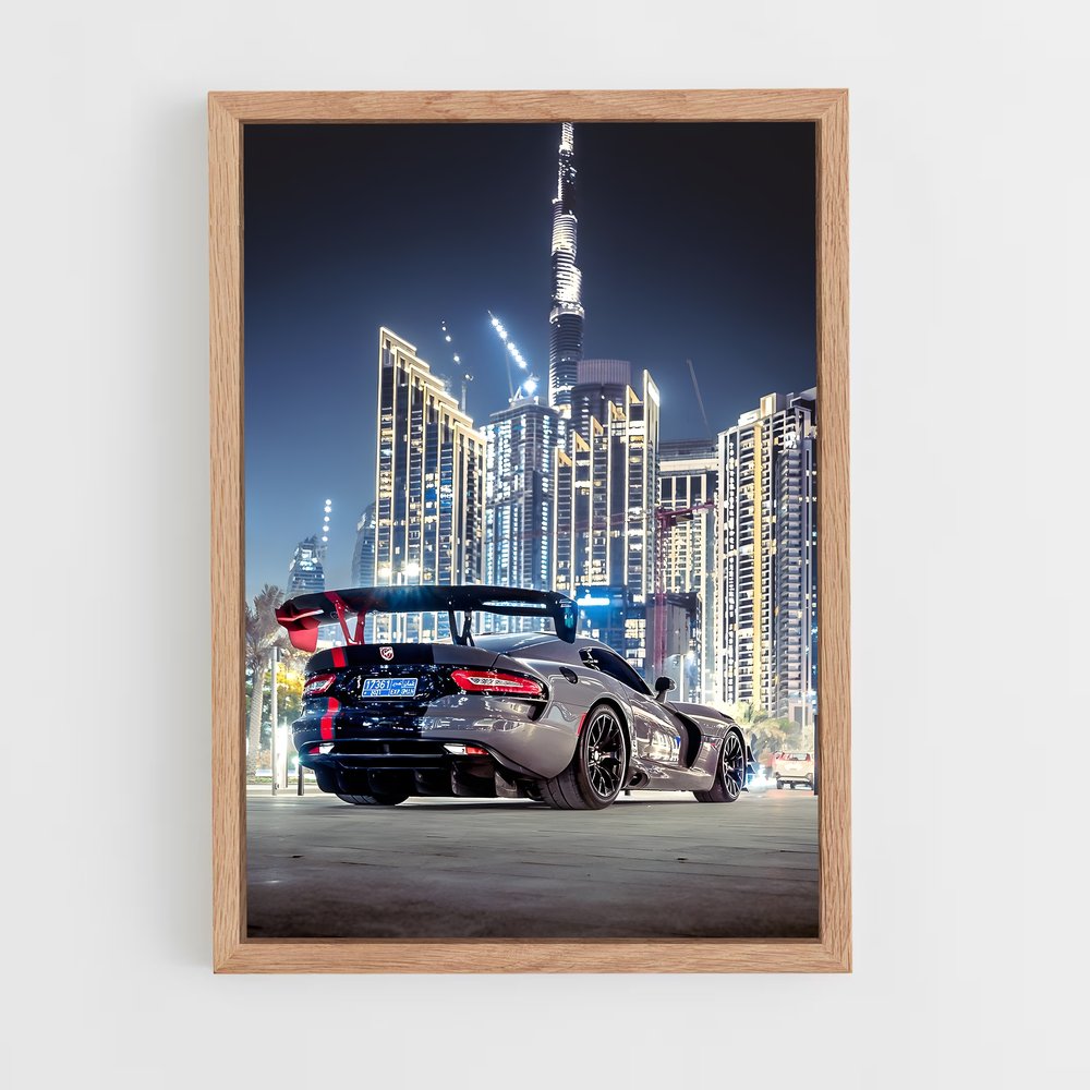 Poster Viper's Night Drive – affiche Dodge (vue 4)